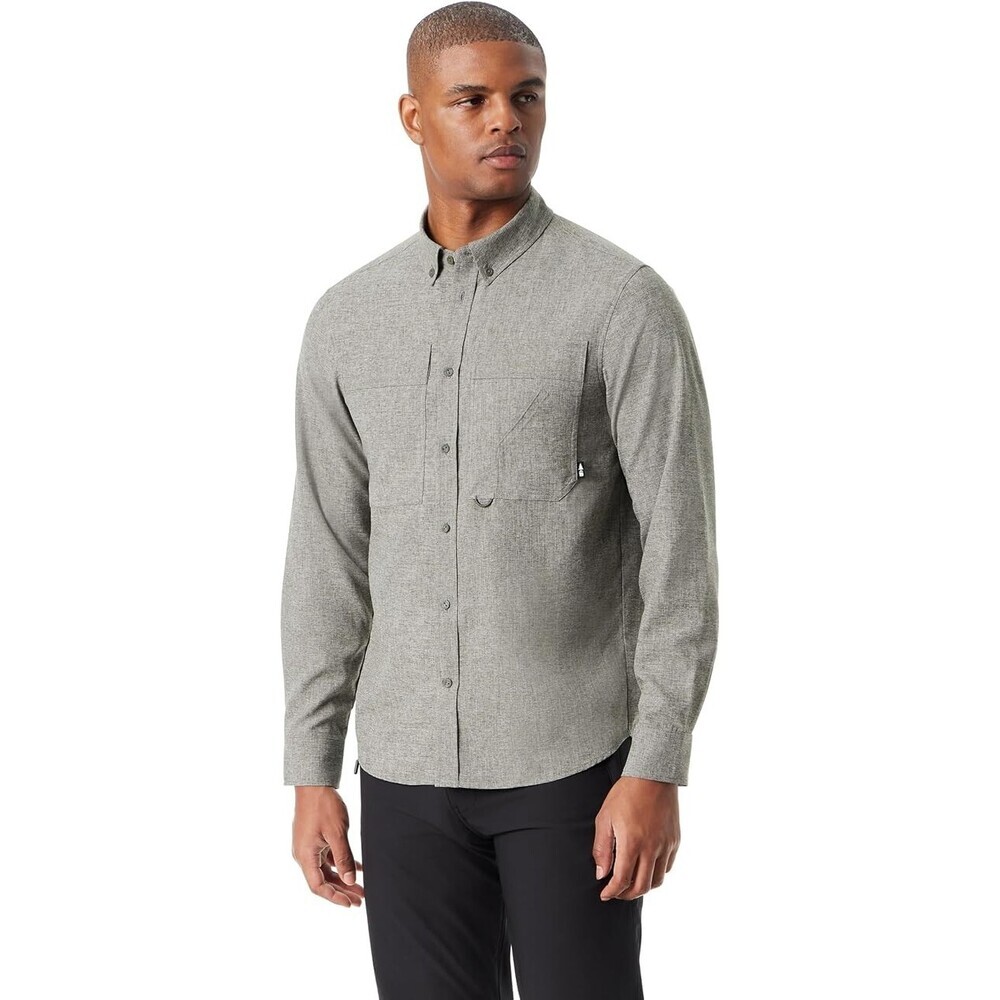 Bass Outdoor Shirt Men's Large Deep Depth Flannel Classic Fit Button-Down MAC39